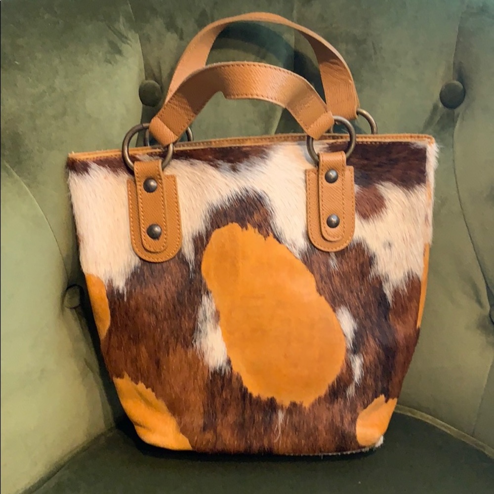 COPY - Stunning MAURIZIO TAIUTI calf hair/leather…